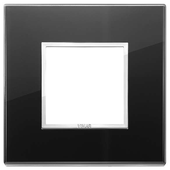 Vimar Eikon Evo - Luminosi 2M (Verre - Black Diamond)