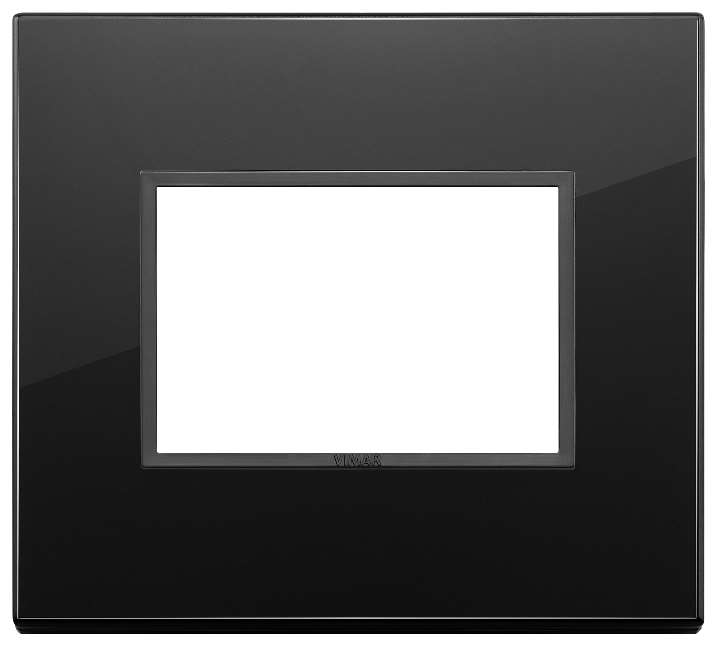 Vimar Eikon Evo - Essenziali 3M (Verre - Total Black Diamond)